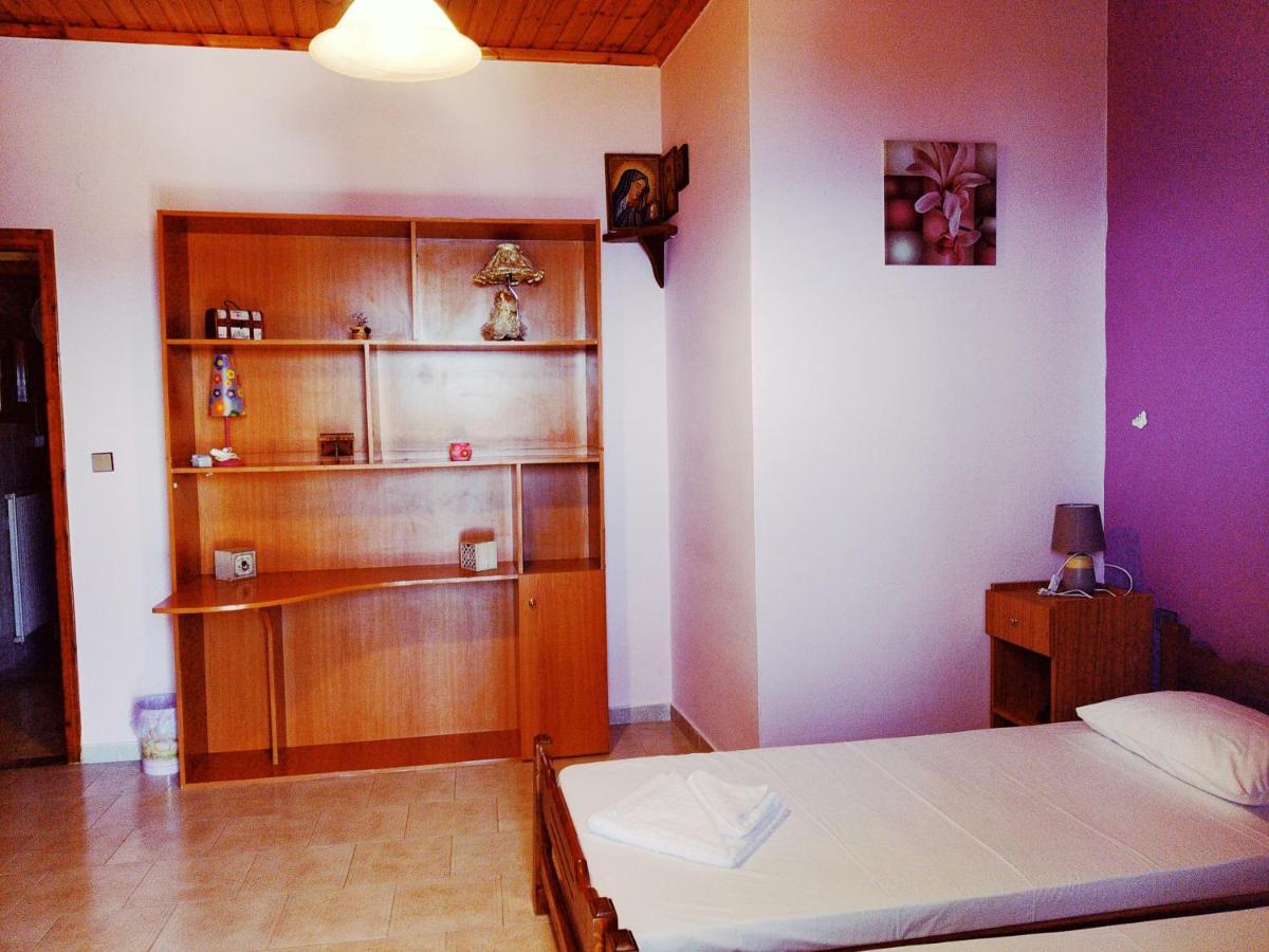 Traditional Panoramic Sea View House Lakones Exterior photo